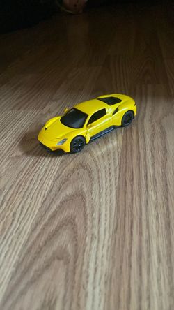 Yellow Lamborghini for three year old