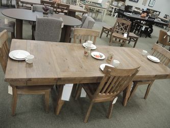 Dining Table - Weathered Driftwood