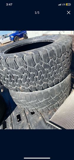 2 Used Tires 33/12.50/20