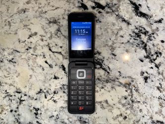Consumer Cellular Iris Flip Phone (8GB) eSim 5.0MP Camera 4G LTE