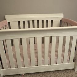 Crib With Mattress 