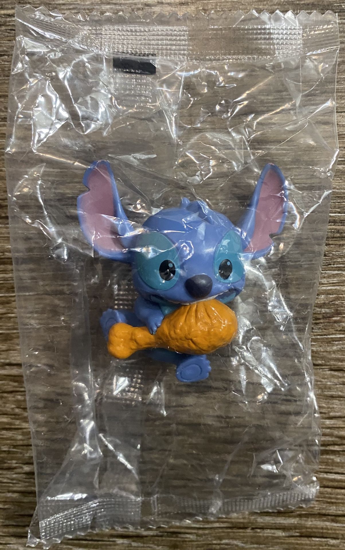 Disney Stitch Collectible Mini Figure - Feed Me Series - Fried Chicken Stitch