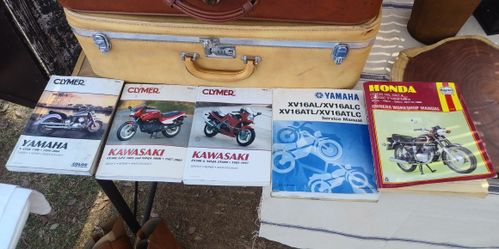 Various motorcycle manuals