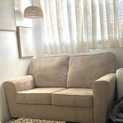 Loveseat Sofa Beige
