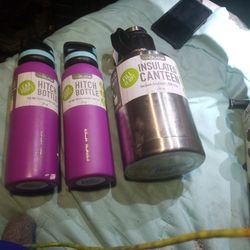 water bottles