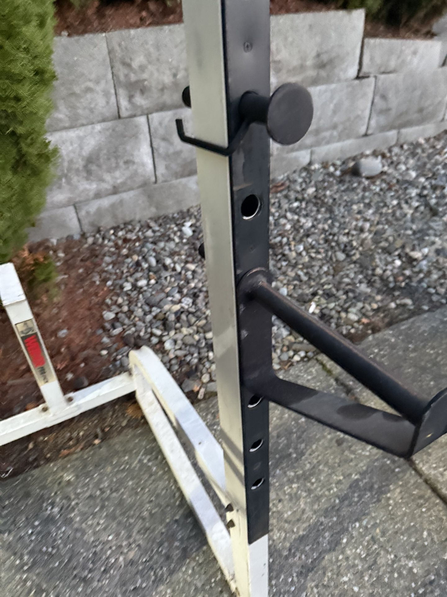 Weights Bench Squat Rack