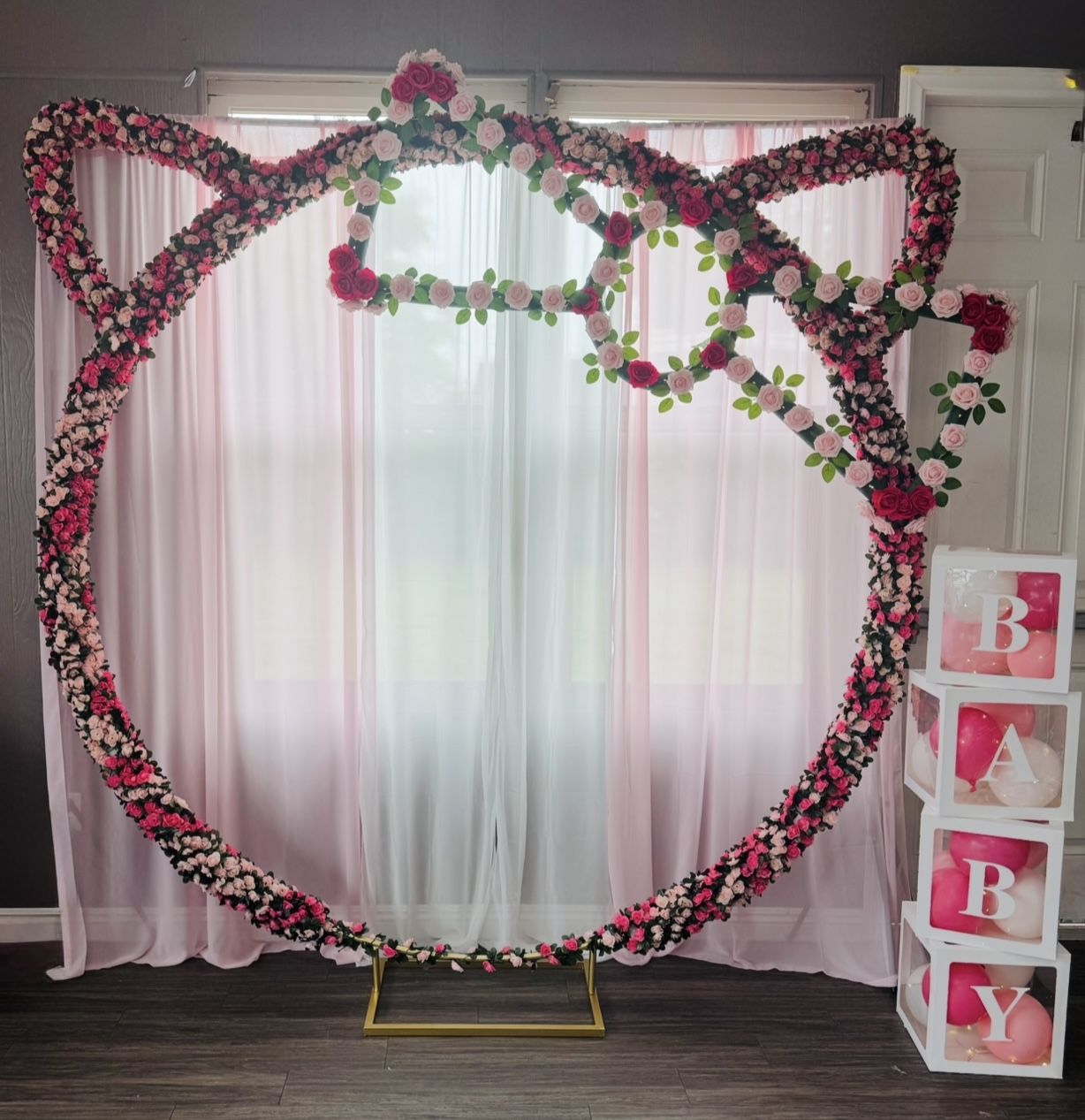 Hello Kitty Party Backdrop 