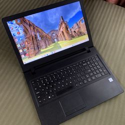 15.6"inch Intel Core i3 Lenovo Laptop, 1TB HDD, 4GB RAM, HDMI, Inbuilt Bluetooth, SD Card Reader, DVD📀 And a WebCam.