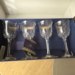 Italian Crystal Wine Glasses