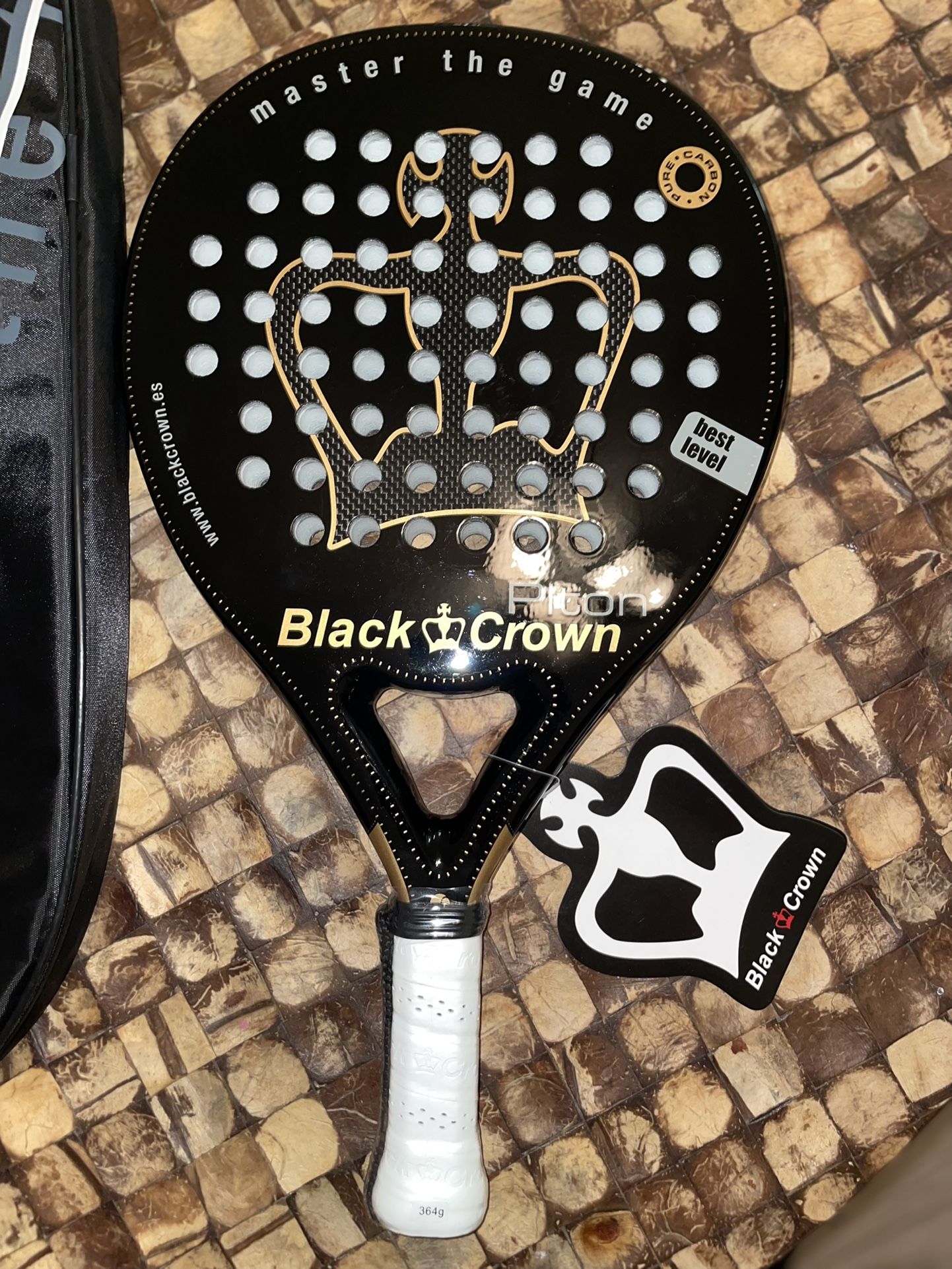 Black Crown Piton Padel Racquet.     Padel Balls. Paddle. Paddle Balls. Pop Tennis. Beach Tennis. Tennis