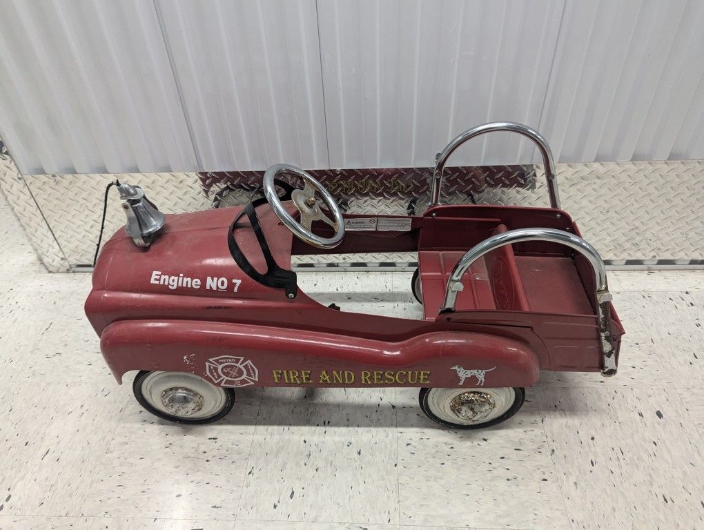 Instep Fire and Rescue Engine No. 7 pedal car