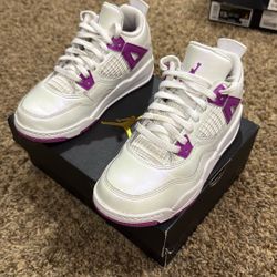 Jordan Retro 4 Girls Size 13c