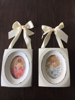 Hand painted baby girls nursery wall crib art decor bedroom