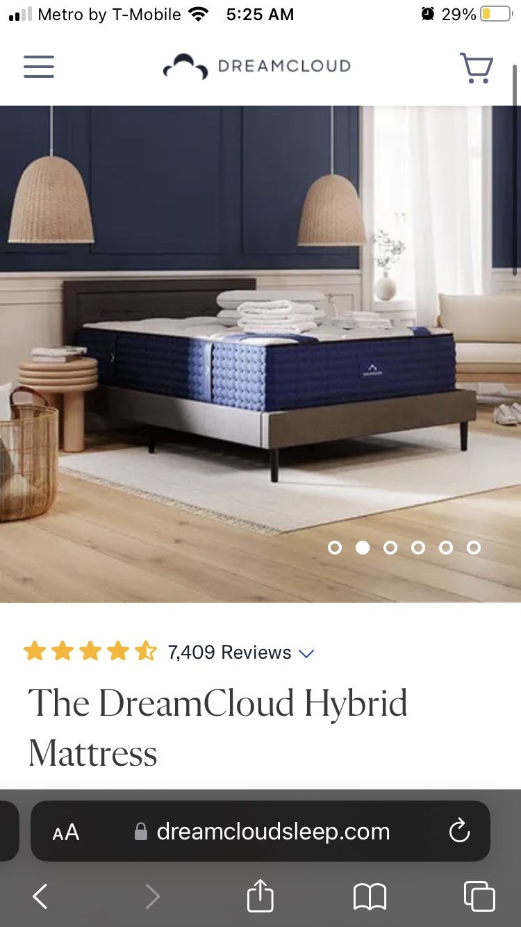 Dream Cloud 14 In Tight Top Full Mattress