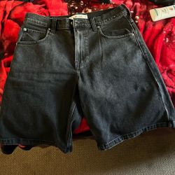 Baggy Jean Shorts 