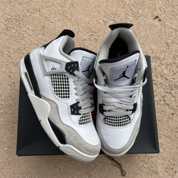 Military Jordan 4s Size 4.5y