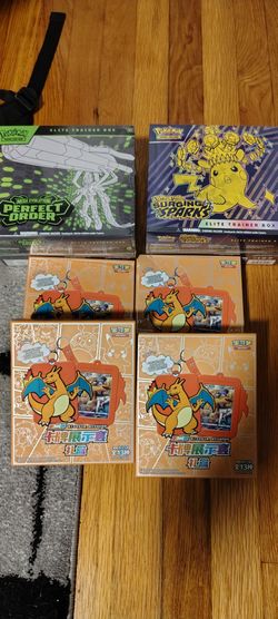 Sealed pokemon boxes