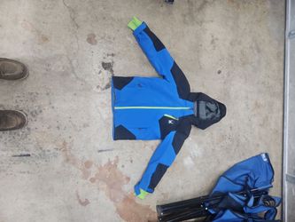Kids Spyder Ski Jacket Blue Black