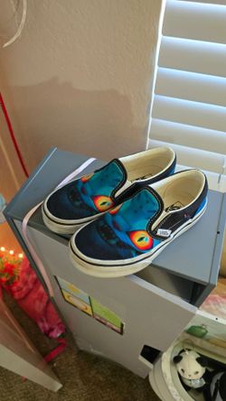 Vans slip on sz 12.5T Derpy Cat