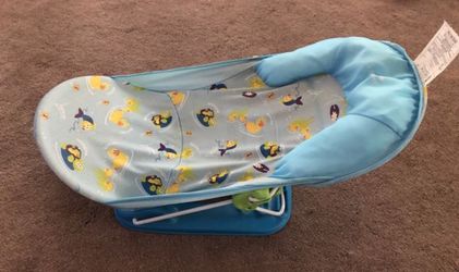Baby bath sling seat