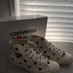 Comme Des Garcons x Converse Sneakers Size 9