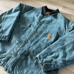 Carhartt チョアコート C02HTG ハンターグリーンUSA製 90s 中古・古着通販】CarHartt (カーハート) チョアコート グリーン