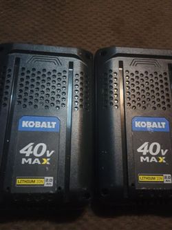 Kobalt 40 volt max