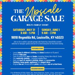 Upscale Garage Sale!