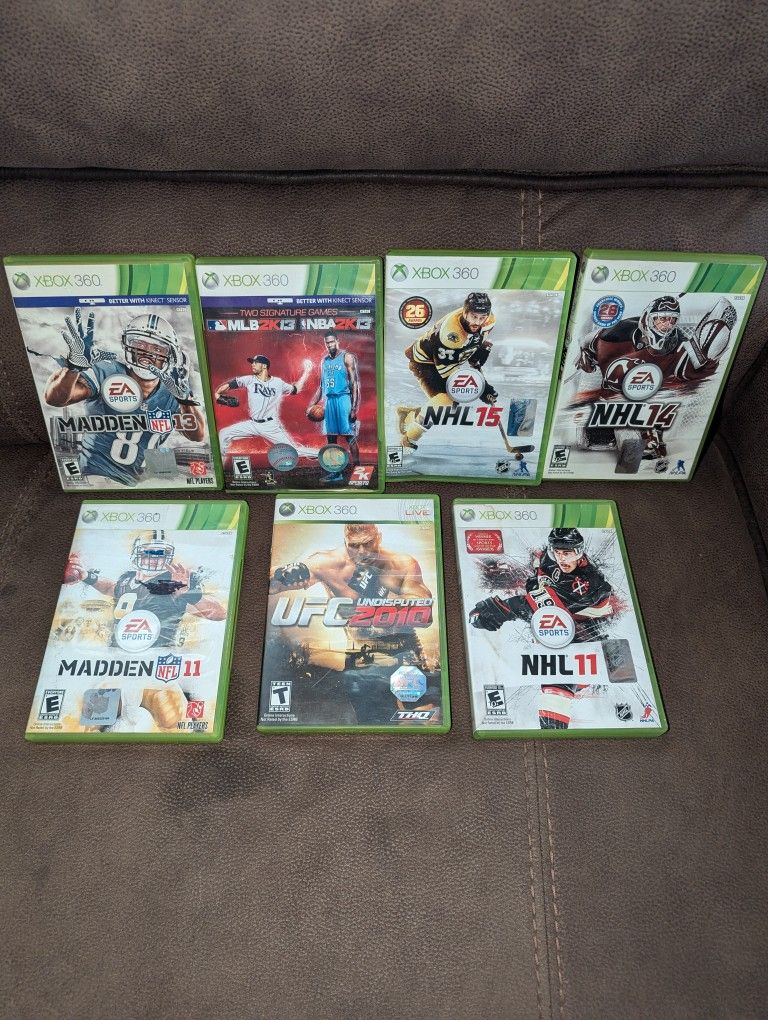 Xbox 360 Games $3 Each / All 18 For $35