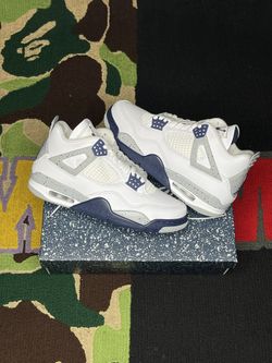 Jordan 4 Midnight Navy Size 10.5, 11, & 11.5 Men