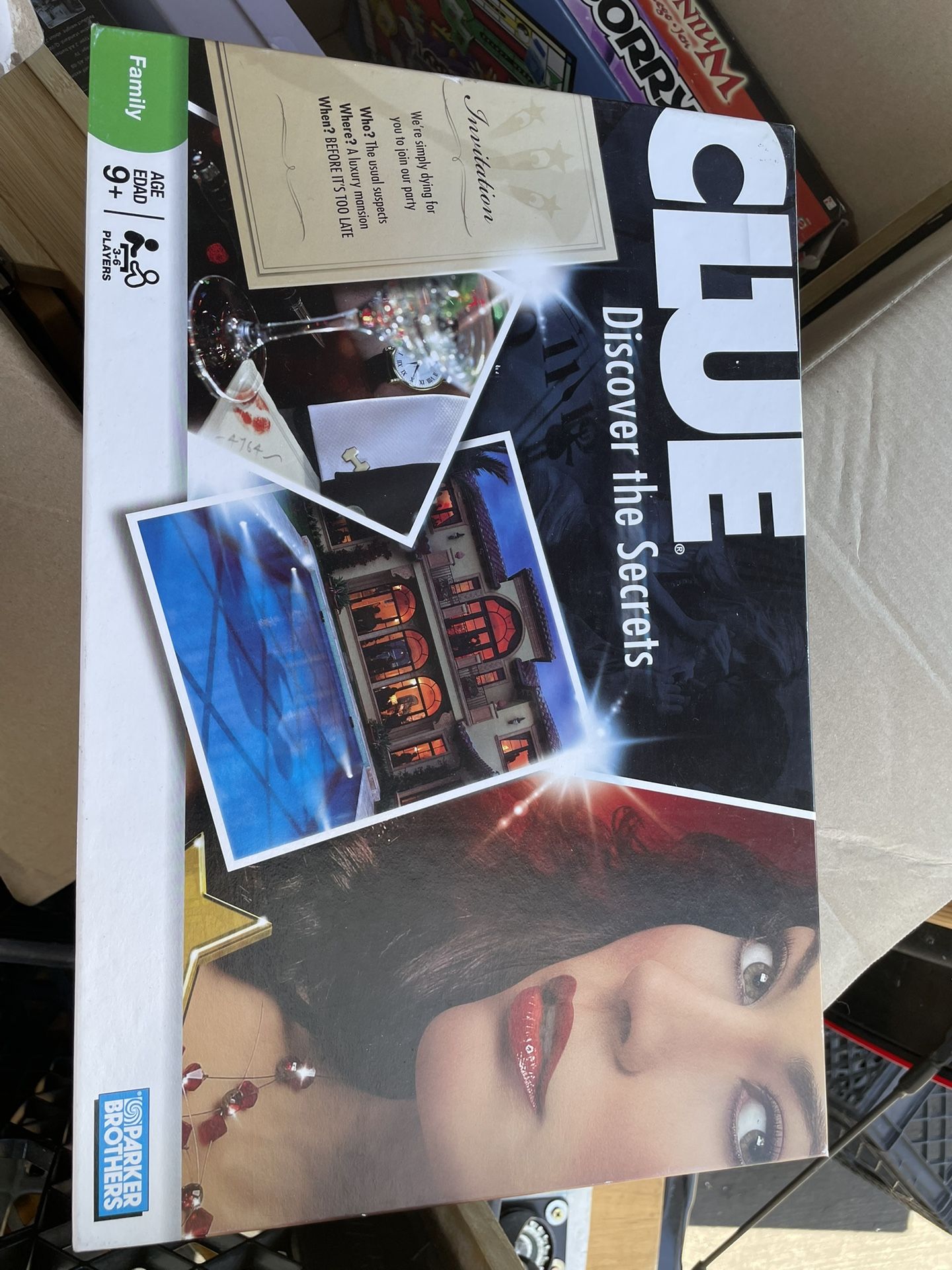 Clue Board Game