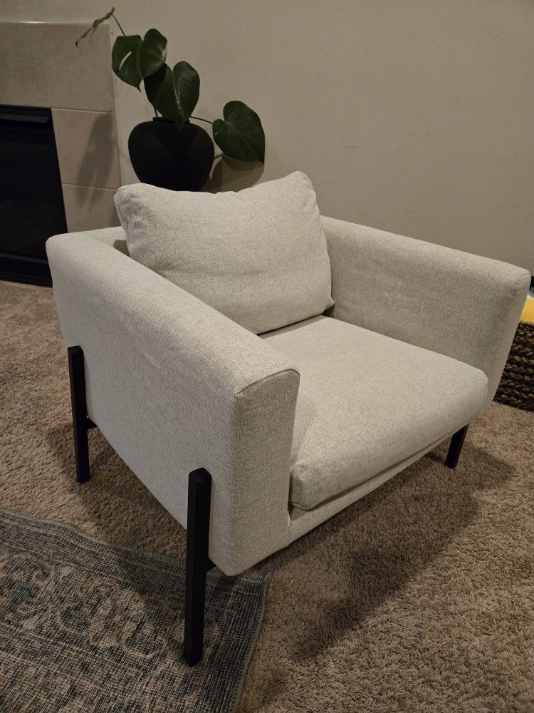 IKEA Modern Armchair : Fully Washable Covers