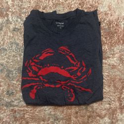 J Crew Crab Tee Shirt 