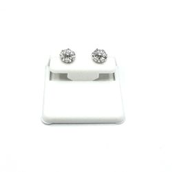 Flower Sterling Silver Earrings