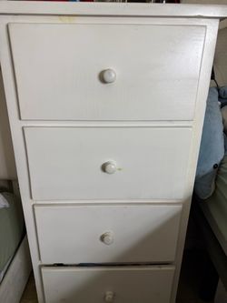 White dresser