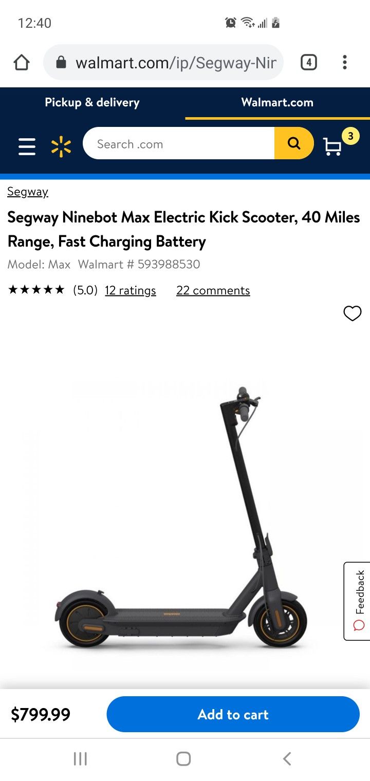 Nine other Max Electric Scooter