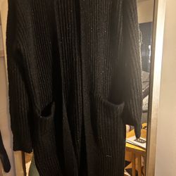 Black Cardigan (s) Can Fit M/L 