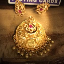 Wedding Set Earrings And Pendant