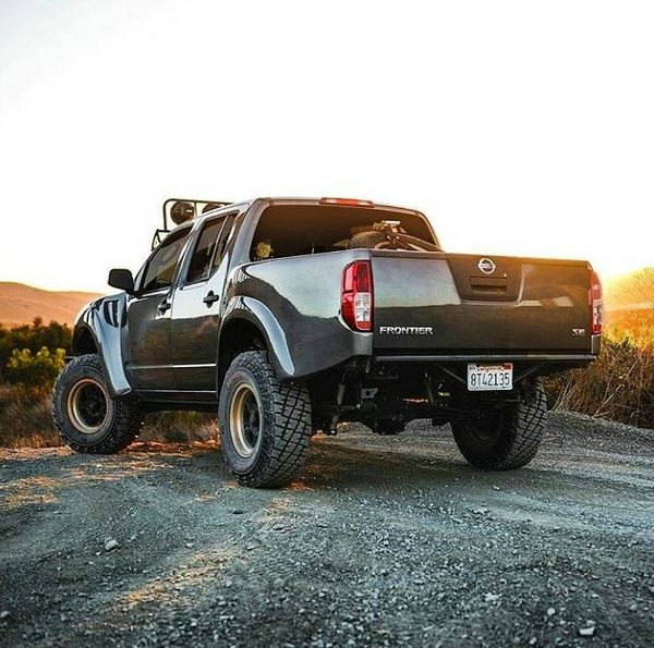 Prerunner style rear bumper! Nissan Frontier, Titan, Dodge, Ford, Chevy
