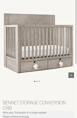 Restoration Hardware Crib and Mattress