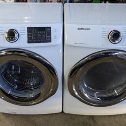 Samsung Washer And Gas Dryer. Could Deliver