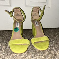 Green Steve Madden Heels