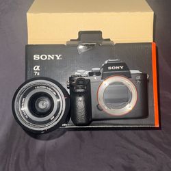 Sony A7ii With Attachments