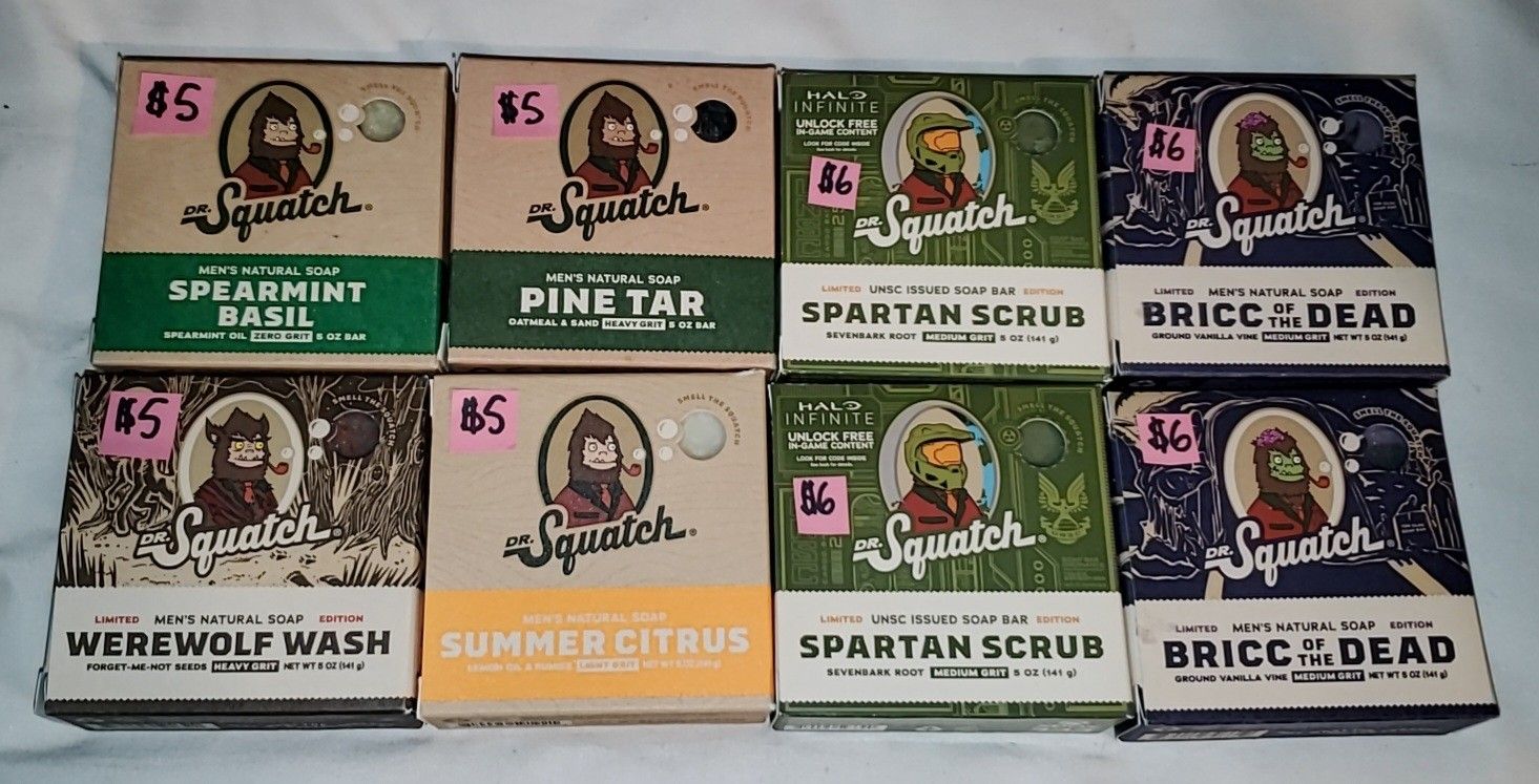 Dr Squatch Soaps