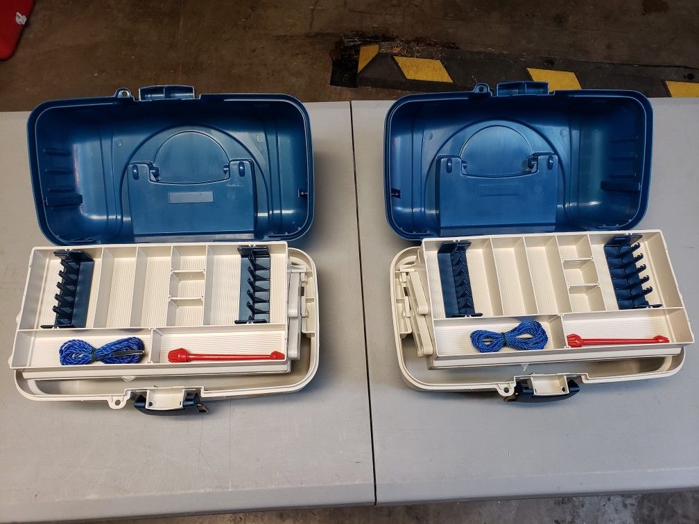 Two Brand New Plano Fishing Tackle Boxes