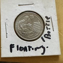Floating Bottle Error Coin 