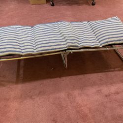 Raised Cots With Padded Mattress