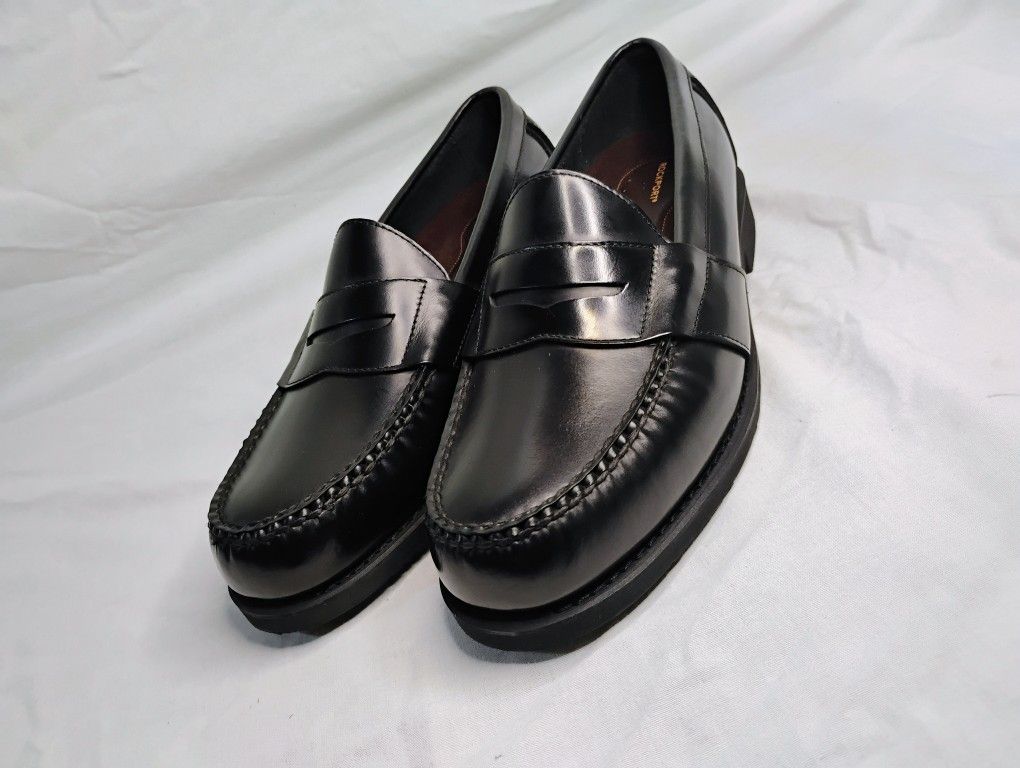 Rockport Black Leather Classic Penny Loafer Shoes DMX Comfort Men Size 11M