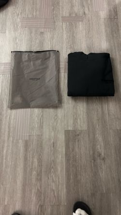 Essentials Black Hoodie