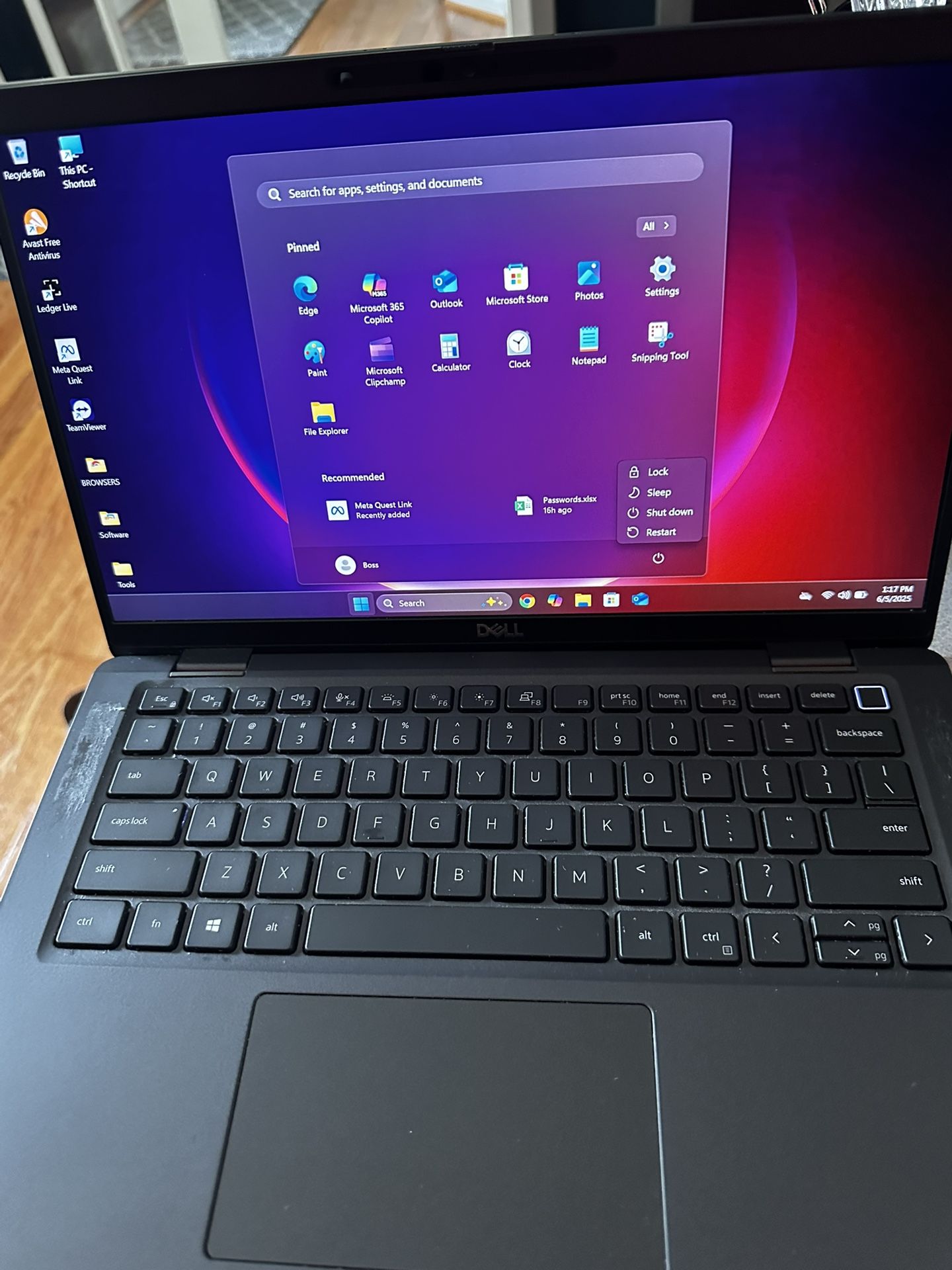 Dell High-End Business Laptop